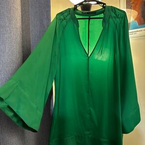 Zara basic Green Women's Top